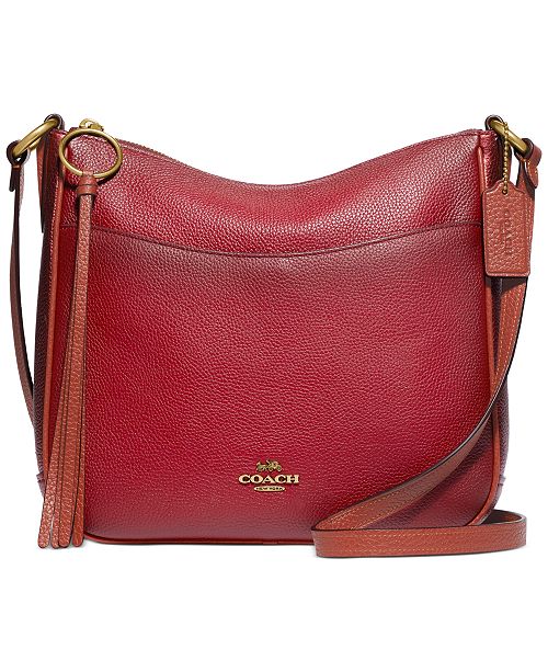 Coach Black Chaise Leather Crossbody Bag Literacy Basics