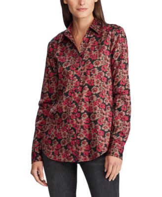 macys ralph lauren womens shirts