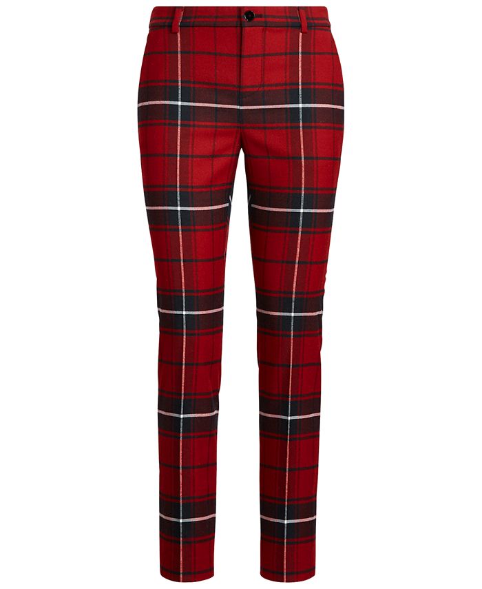 Lauren Ralph Lauren Wool Suit Pants - Macy's