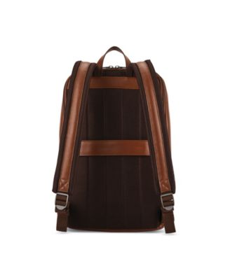 Classic Leather Slim Backpack