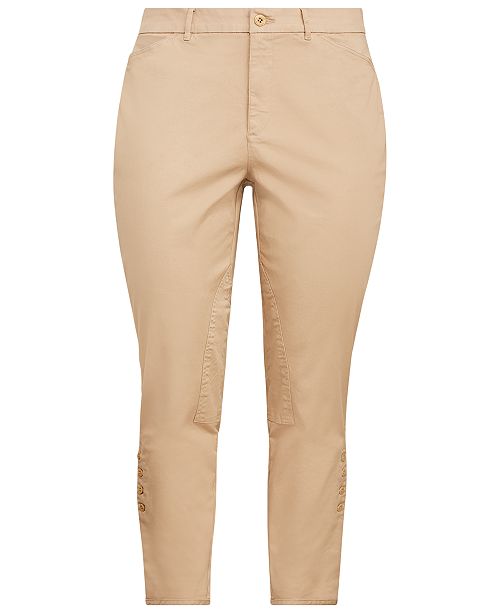 Lauren Ralph Lauren Plus Size Stretch Chino Jodhpur Pants & Reviews