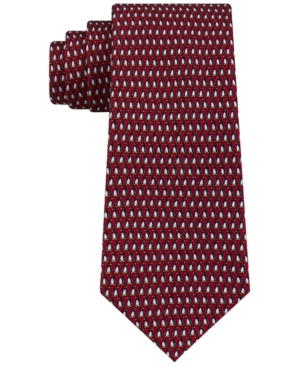 Tommy Hilfiger Men's Assorted Holiday Print Silk Ties