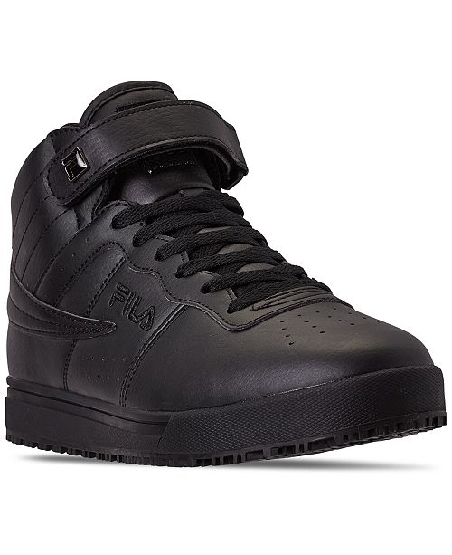 Fila Men S Vulc 13 Slip Resistant Casual Work Sneakers From Finish