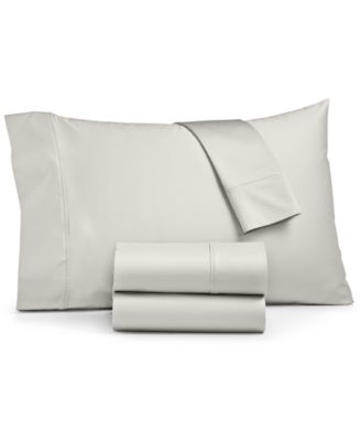 Sunham Ashford 1500 Thread Count Sateen 4-Pc. Solid Sheet Sets - Macy's