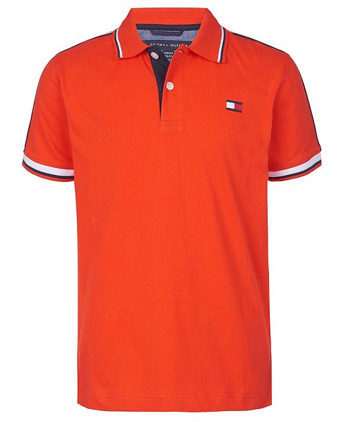 Tommy Hilfiger Toddler Boys Jim Logo Tape Polo Shirt Reviews