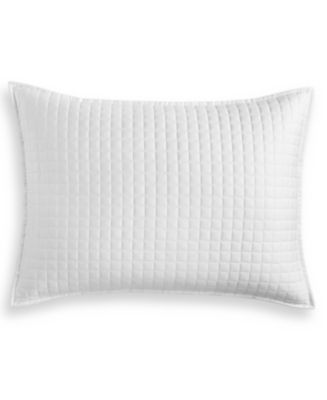 Hotel Collection Basic Grid Quilted Sham, Standard, Created for Macy's ...