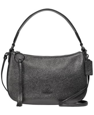 coach metallic crossbody bag