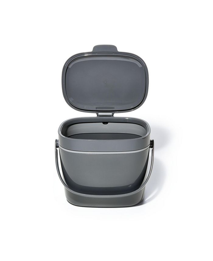 OXO 1.75 Gallon Compost Bin, Charcoal Macy's