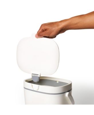 1.75 Gallon Compost Bin, White