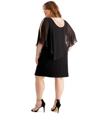 macy's little black dress plus size