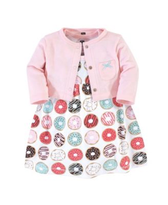 Baby Girls Essential Cotton Dress and Sweater Collection