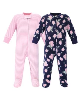 Baby Girls Hudson Fleece Sleep and Play