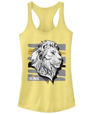 image of Disney Juniors- Lion King King Ideal Racerback Tank Top