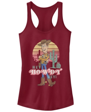 Disney Pixar Juniors' Toy Story 4 Hey Howdy Ideal Racerback Tank Top