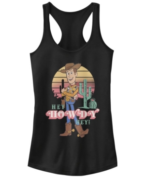 Disney Pixar Juniors' Toy Story 4 Hey Howdy Ideal Racerback Tank Top