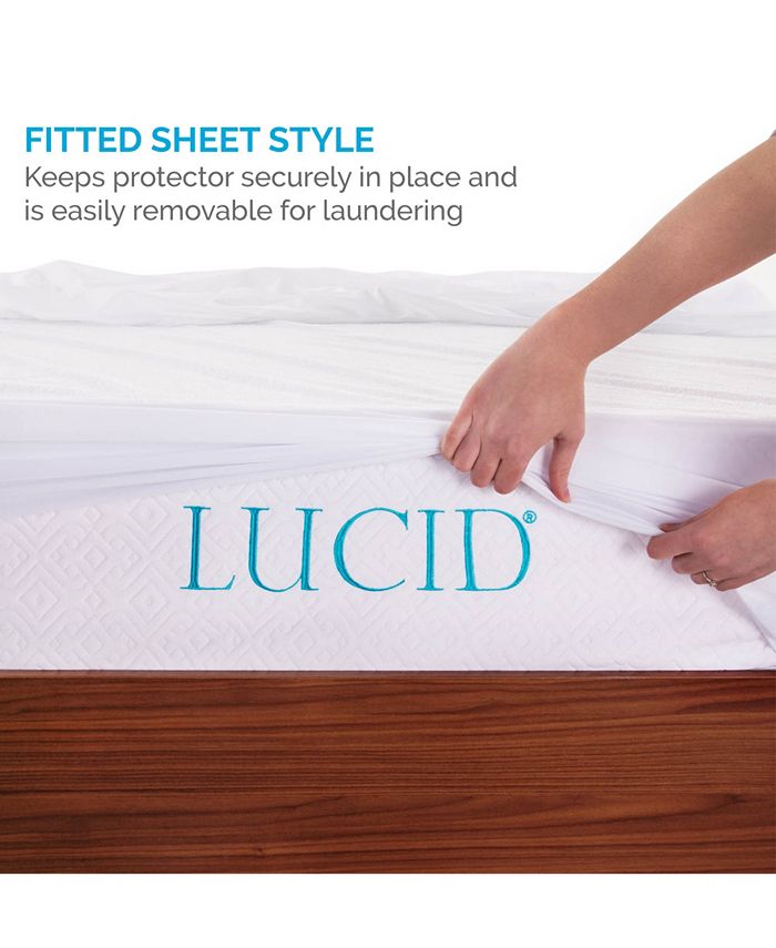 Lucid Mattress Protector, California King & Reviews Mattress Pads