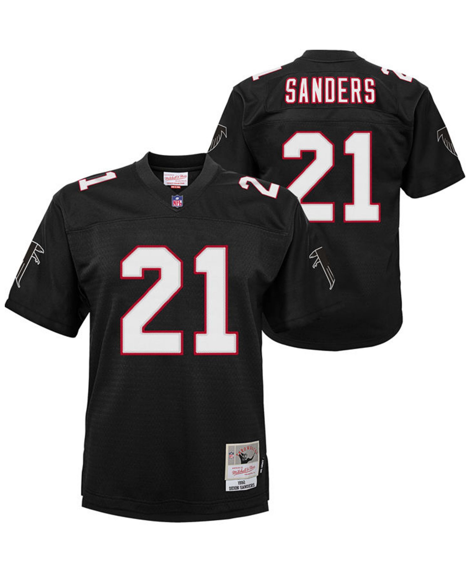 Big Boys Deion Sanders Atlanta Falcons Legacy Retired Player Jersey