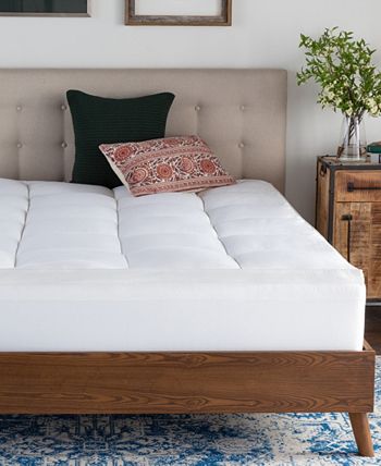 Brookside Pillow Top and Gel Memory Foam Mattress Topper Twin XL