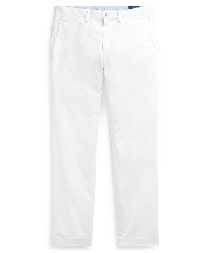 Polo Ralph Lauren Men's Slim-Fit Stretch Chino Pants & Reviews - Pants ...