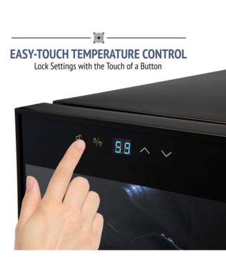 Ivation 8 Bottle Wine Cooler Horizontal