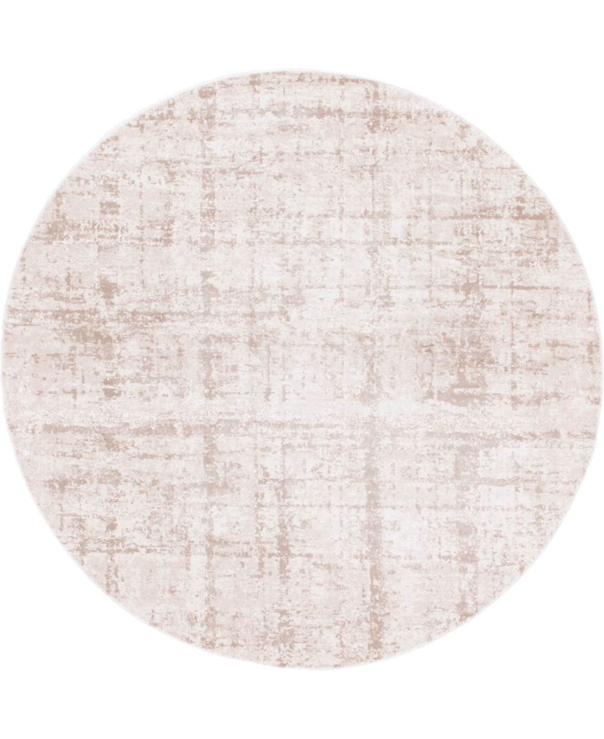 Jill Zarin Lexington Avenue Uptown Jzu003 Beige 8' x 8' Round Rug - Beige