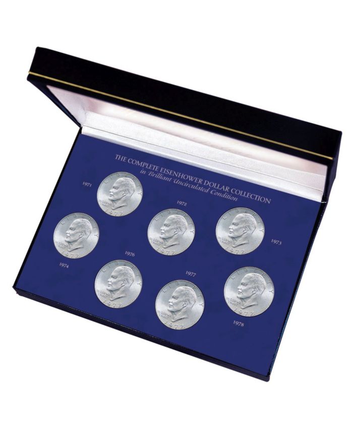 American Coin Treasures Complete Eisenhower Dollar Collection in Brilliant Uncirculated Condition & Reviews - All Wall Décor - Home Decor - Macy's