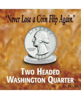American Coin Treasures Two Headed Washington Quarter