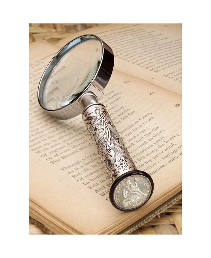 American Coin Treasures Silver Seated Liberty Dime Magnifying Glass - Multi