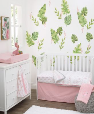 flamingo crib sheets