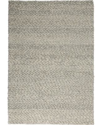 Calvin Klein - CK940 Riverstone Gray and Ivory 10' x 14' Area Rug