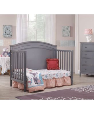 berkley round top panel crib