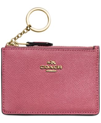 COACH - Mini Skinny ID Case in Crossgrain Leather