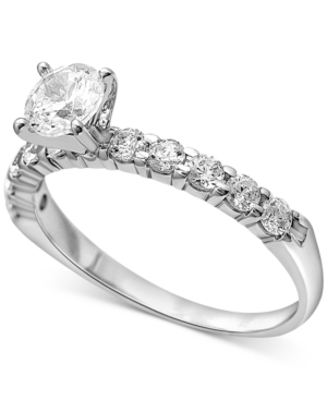 image of Diamond Engagement Ring (1 ct. t.w.) in 14k White Gold