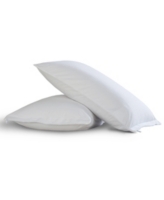 All-In-One Pillow Protector with Bed Bug Blocker 2-Pack, Standard/Queen - White