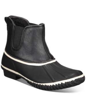 image of Style & Co Heidie Duck Booties, Created for Macy-s Women-s Shoes