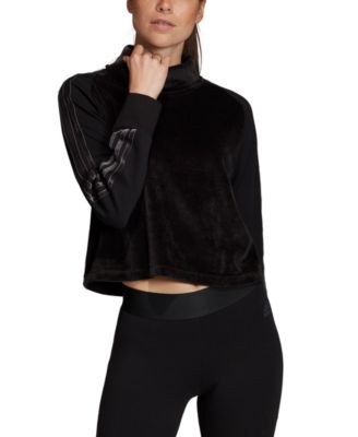 adidas velour top