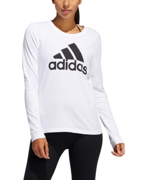 image of adidas Women-s Cotton Logo T-Shirt