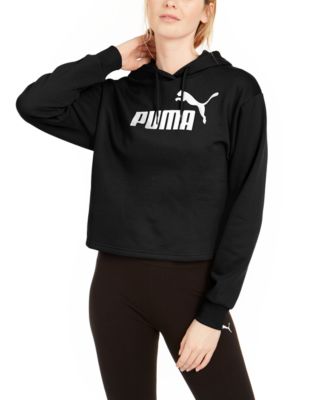 puma cropped hoodie