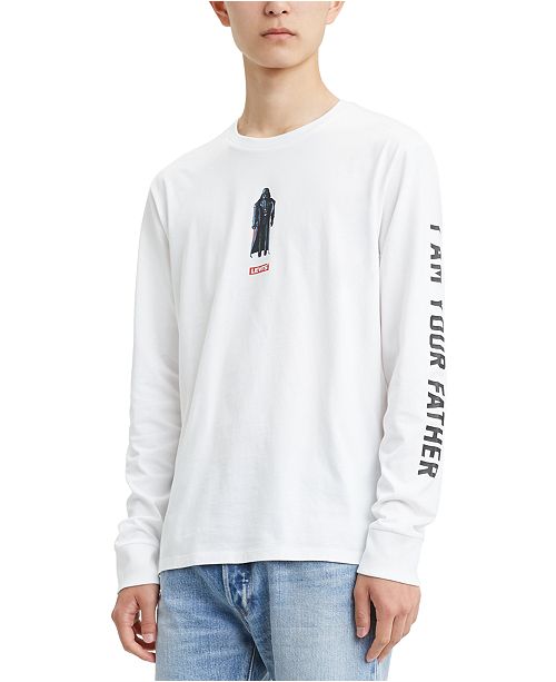 Levi S Men S Star Wars Darth Vader Long Sleeve T Shirt Reviews