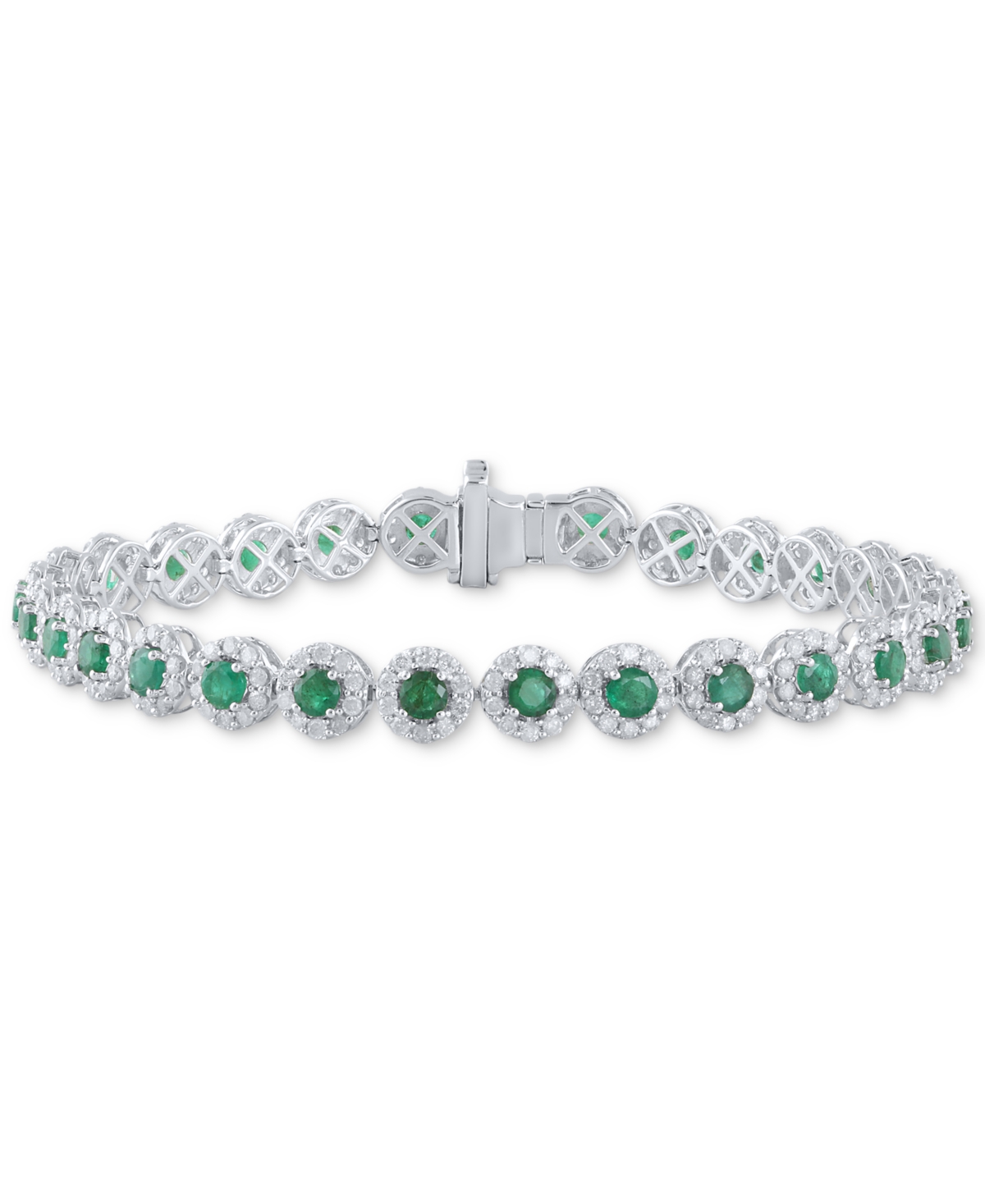 Macy's sale emerald bracelet