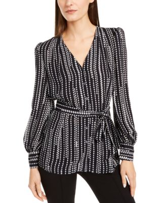 Elie Tahari - Belted Blouse