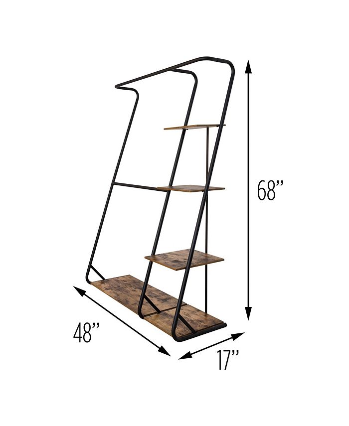 Honey Can Do Rustic Wardrobe Macy's
