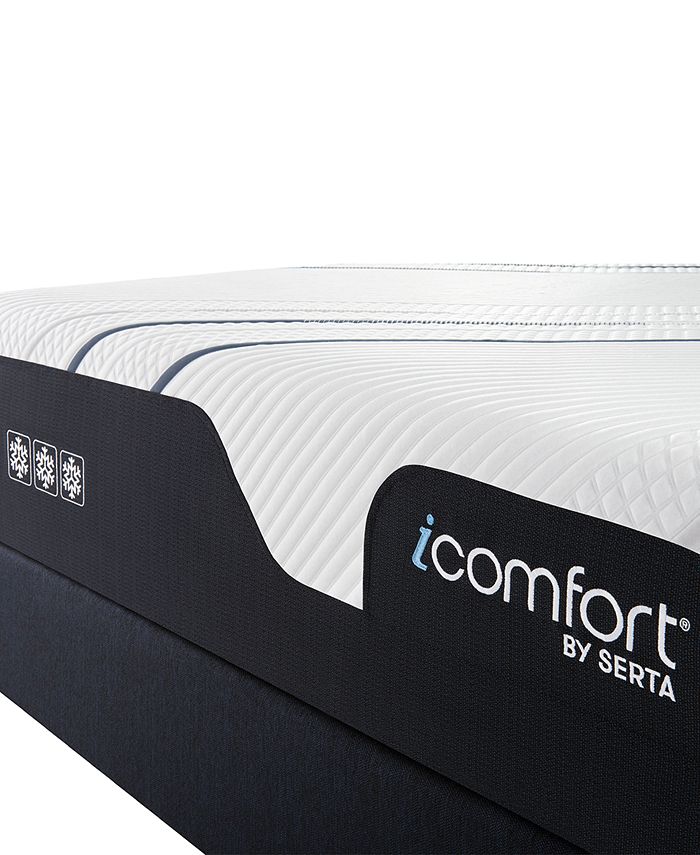 Serta by CF 4000 13.5'' Firm Mattress Set Queen Split Macy's