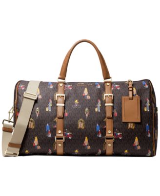 leather duffle bag macys