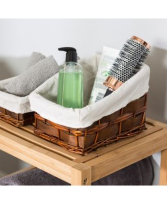 Honey Can Do 7-Piece Wicker Hamper & Basket Set