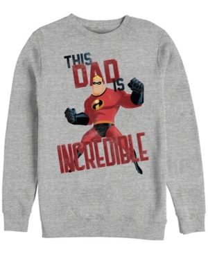 Disney Men's The Incredibles This Dad Crewneck Fleece