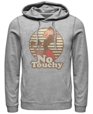 Disney Men's Emperor's New Groove Kuzco Llama No Touchy Pullover Hoodie