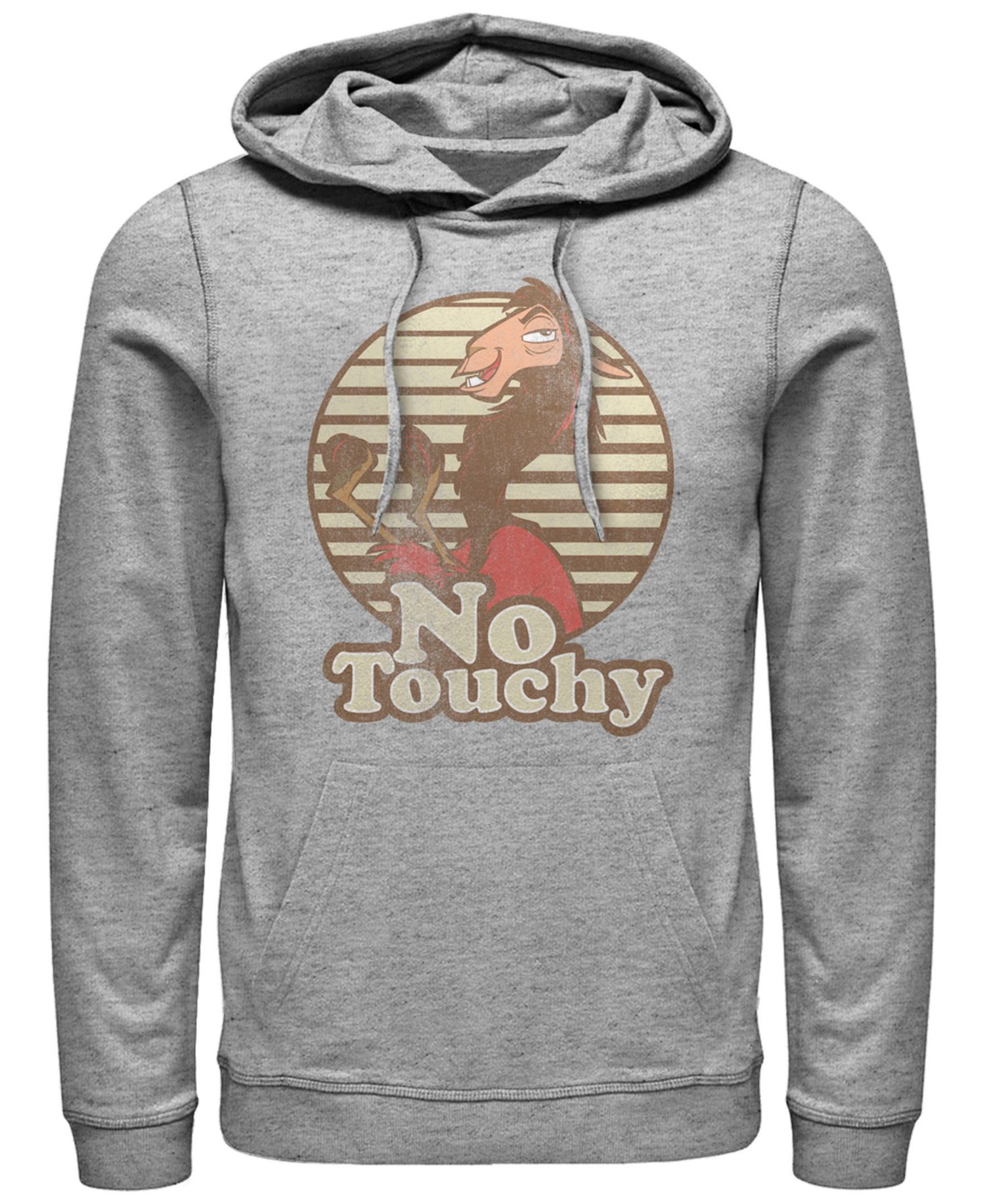 Disney Men's Emperor's New Groove Kuzco Llama No Touchy, Pullover Hoodie