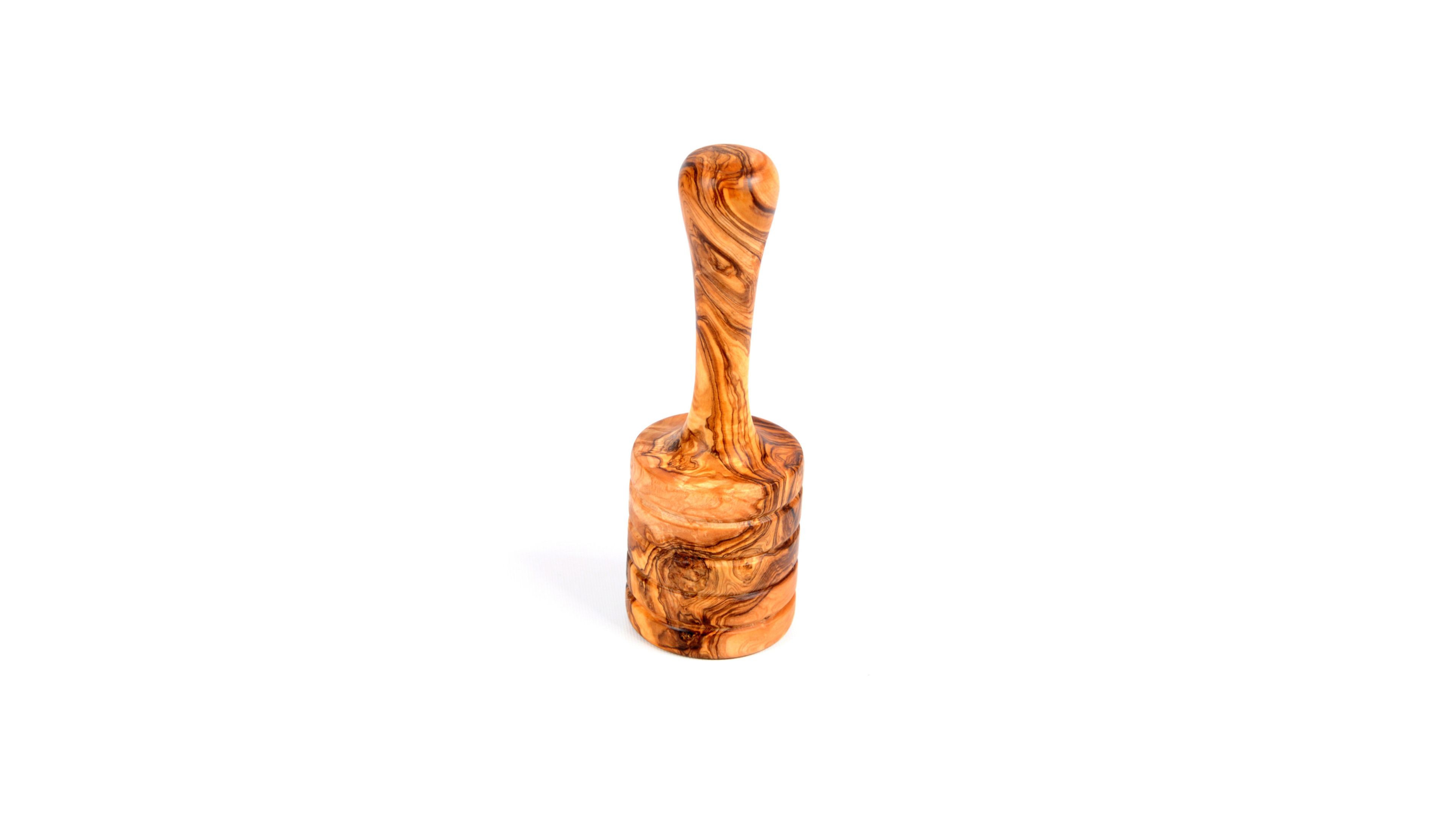 BeldiNest Olive Wood Potato Masher