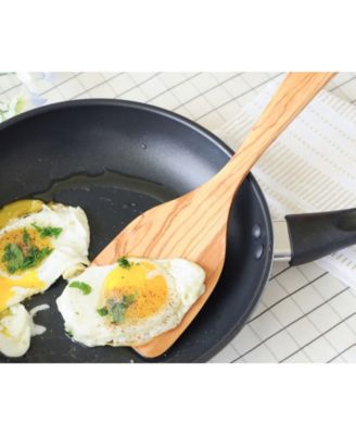 Olive Wood Pan Paddle Spatula